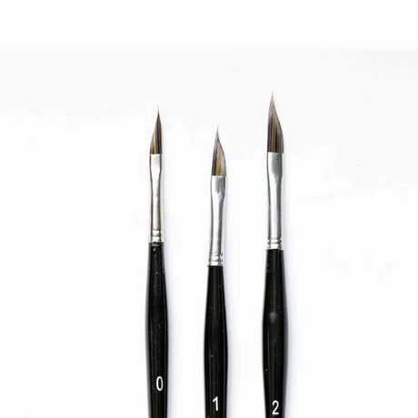 Stationerie Mightlon Petal Leaf Brush Set of 3 - Retail Maharaj