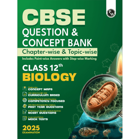 CBSE Question & Concept Bank (QCB) Class 12 Biology 2024 - 2025 Chapter-wise and Topic-wise Solved Questions - Retail Maharaj