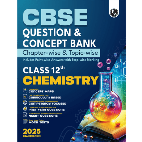 CBSE Question & Concept Bank (QCB) Class 12 Chemistry 2024 - 2025 Chapter-wise and Topic-wise Solved Questions - Retail Maharaj