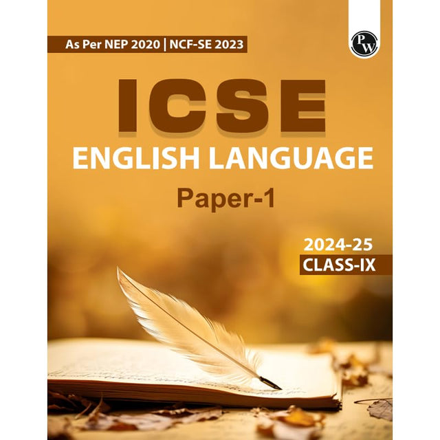 Icse Class 9 English Language Paper 1 As Per Latest Nep For Exam 2024-25 - Retail Maharaj