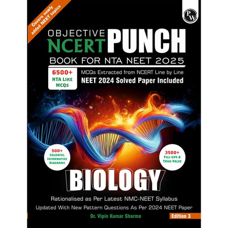Physics Wallah Objective Ncert Punch Biology For Competitive Exams (Neet And Cuet) | Includes A&R And Statement Type Questions Edition 2023-2024 - Retail Maharaj