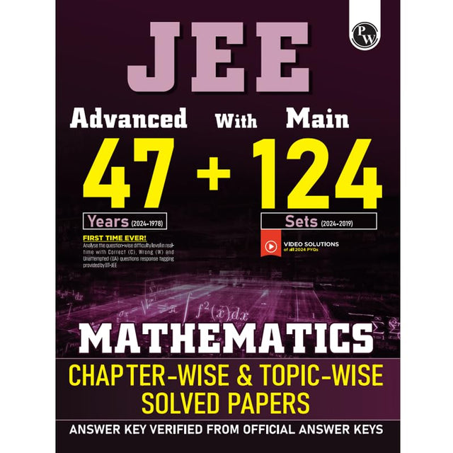 Pw Jee Mains 22 Years And Advance Pyq 46 Years Mathematics - Retail Maharaj