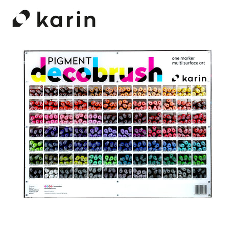 KARIN PIGMENT Deco Brush Marker – Open Stock (84 Shades) - Retail Maharaj