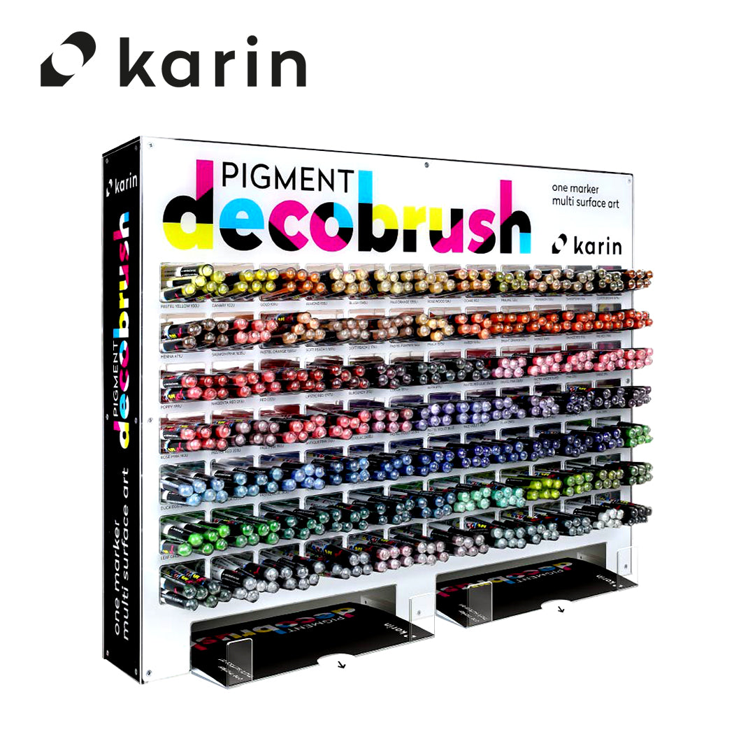 KARIN PIGMENT Deco Brush Marker – Open Stock (84 Shades) - Retail Maharaj