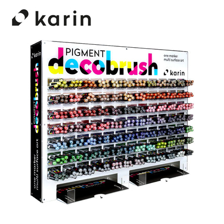 KARIN PIGMENT Deco Brush Marker – Open Stock (84 Shades) - Retail Maharaj
