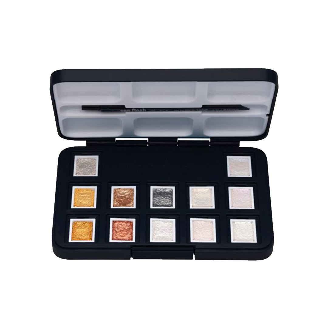Van Gogh Metallic and Interference Watercolour Set by Royal Talens - Retail Maharaj