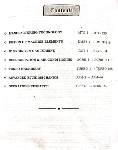Makaut Organizer Examination Guide B. Teach Mechanical Engineering 6th Semester (English Version) - Retail Maharaj