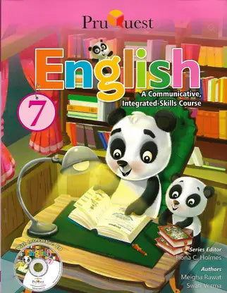 PRUQUEST LEARNING ENGLISH (A COMMUNICATIVE, INTEGRATED- SKILLS COURSE) CLASS 7 - Retail Maharaj