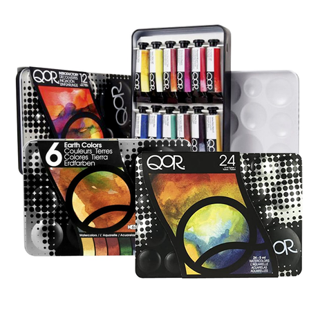QoR Modern Artist Watercolour Tube Sets Professional Pigment Paint Collection - Retail Maharaj