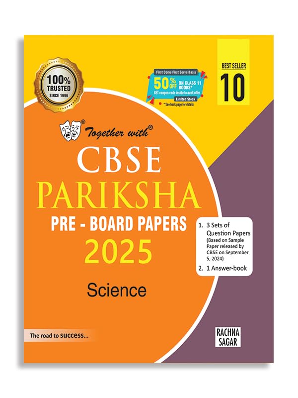 Together With Cbse Class 10 Science Pariksha Pre-Board Papers For Exam 2025 - Retail Maharaj