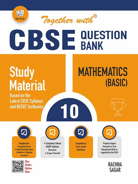 Together with CBSE Question Bank Class 10 Mathematics (Basic) Exam 202 - Retail Maharaj
