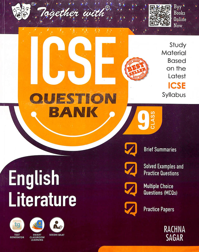 Together With English Literature Class 9 Icse Question Bank Study Material For 2025 Examination - Retail Maharaj