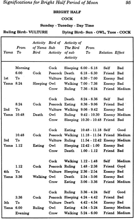 Biorhythms of Natal Moon (Mysteries of Panch Pakshi) - Retail Maharaj