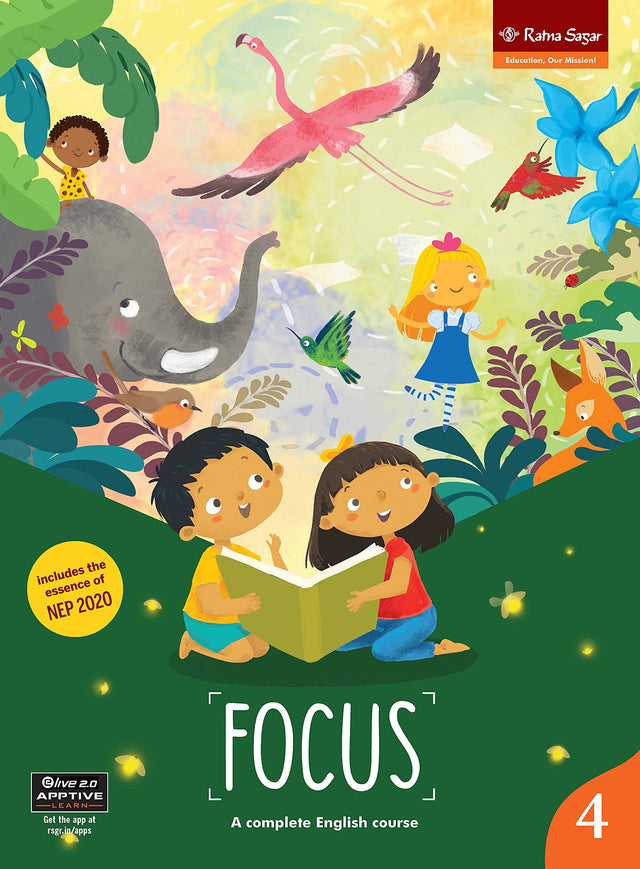 Focus English Book 4 - Retail Maharaj