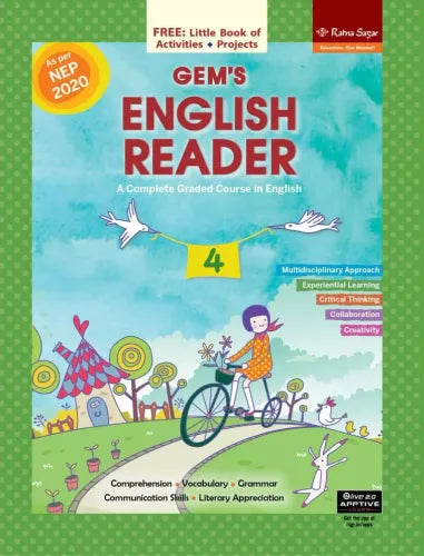 Gem's English Reader 4 (A Complete Graded Course In English) NEP 2020 - Retail Maharaj