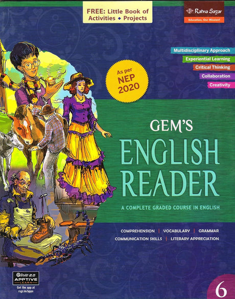 Gems English Reader 6 (A Complete Graded Course In English) - Retail Maharaj