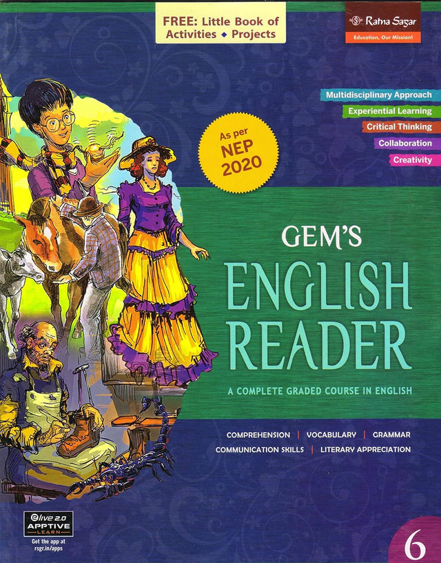 Gems English Reader 6 (A Complete Graded Course In English) - Retail Maharaj