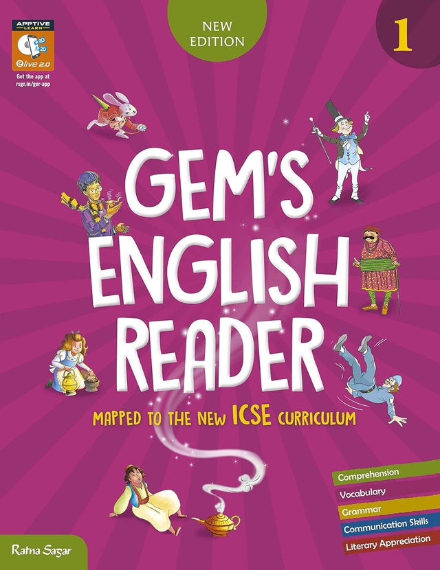ICSE Gem's English Reader Book 1 - Retail Maharaj