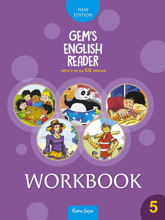 Icse Gem'S English Reader Workbook 5 - Retail Maharaj