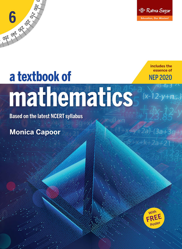 New On Board! A Text Book Of Mathematics 6 - For Class 6 - Ratna Sagar - Retail Maharaj