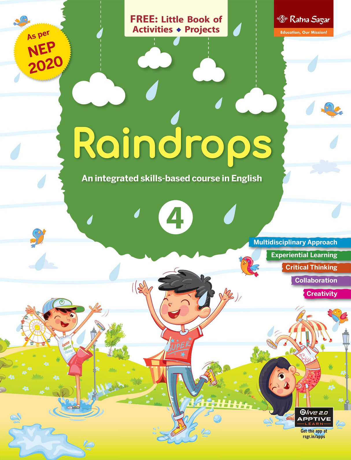 Raindrops Mcb Book 4 Nep 2020 Main Course Book For Class 4 - Retail Maharaj