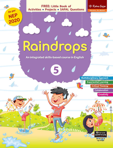 Raindrops Mcb Book 5 Nep 2020 Main Course Book For Class 5 - Retail Maharaj