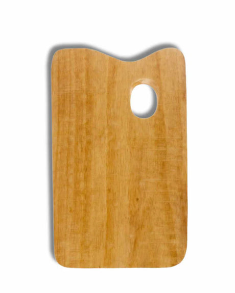 Retail Maharaj Rectangle Wooden Palette Large 35x20cm - Retail Maharaj