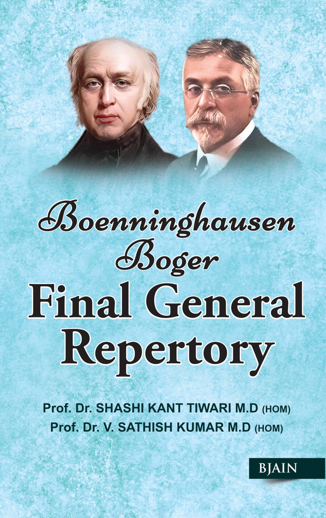 Boenninghausen Boger Final General Repertory - Retail Maharaj