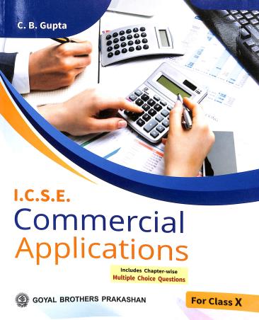 Commercial Applications For Class 10 : Icse - Retail Maharaj
