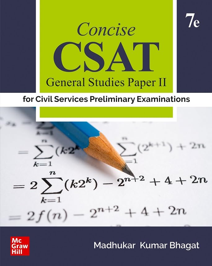 Concise Csat General Studies Paper 2, 7e - Retail Maharaj