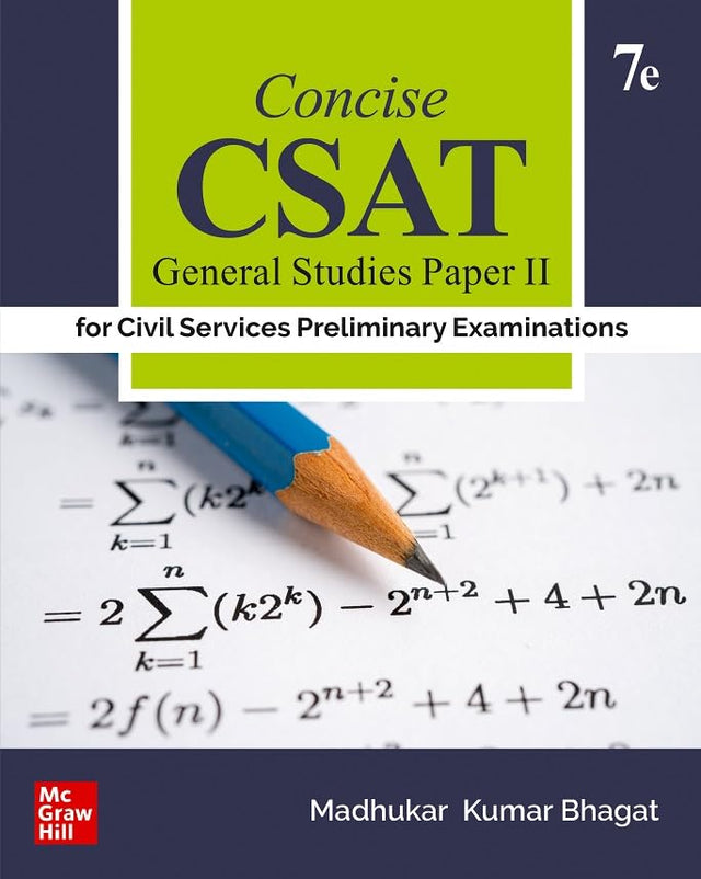Concise Csat General Studies Paper 2, 7e - Retail Maharaj