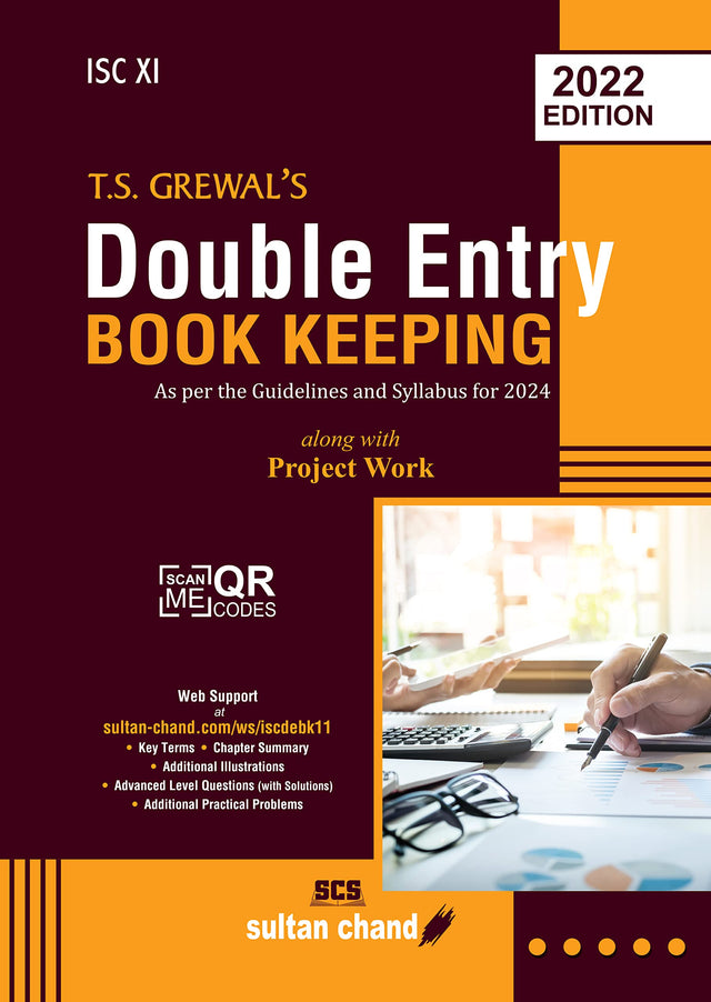 Double Entry Book Keeping Class 11 ISC (2022) - Retail Maharaj