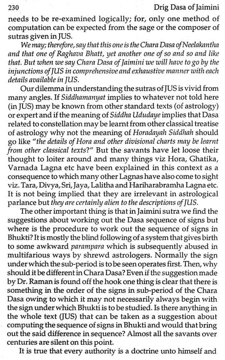 Drig Dasa of Jaimini - Retail Maharaj