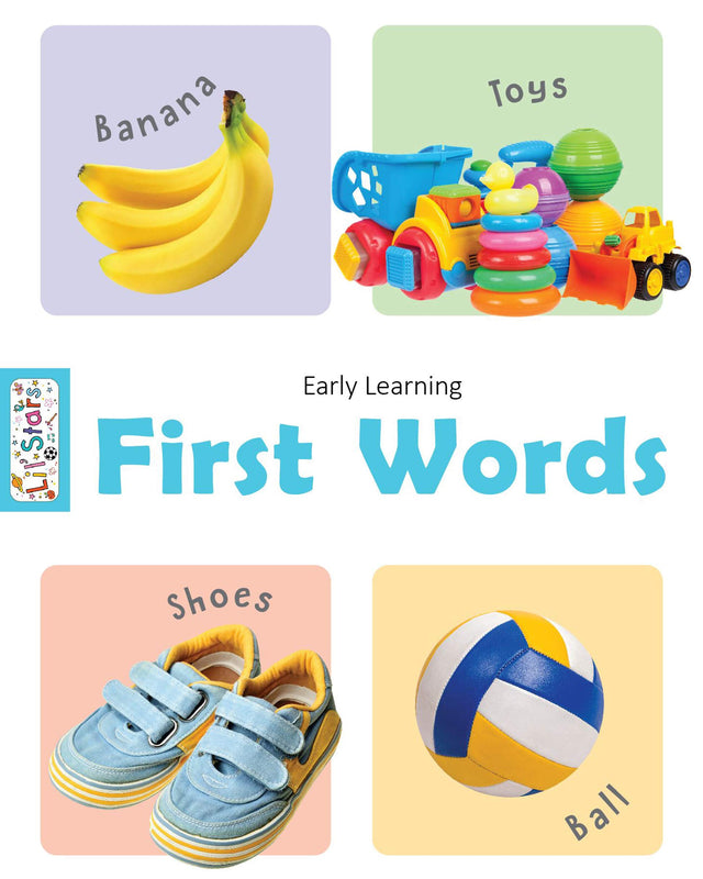 Early Learning First Words - Board Book - Retail Maharaj