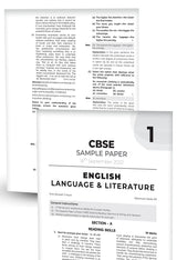 Educart CBSE Class 10 ENGLISH LANGUAGE and LITERATURE Sample Papers 2023 (With Exclusive Topper Answers and Marks breakdown 2022-23) - Retail Maharaj