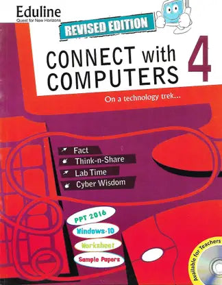 EDULINE CONNECT WITH COMPUTERS (ON S TECHNOLOGY TREK..) CLASS 4 - Retail Maharaj