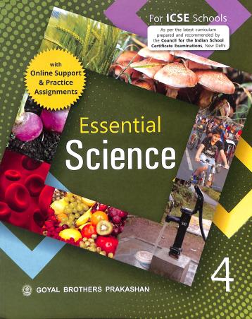 Essential science Book 4 (ICSE) - Retail Maharaj