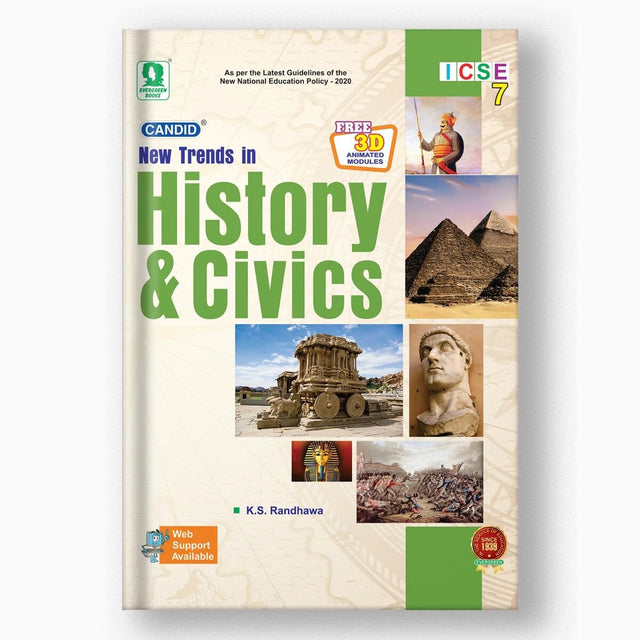 Evergreen | New Trends in ICSE | History And Civics | Textbook | Class 7 | - Retail Maharaj
