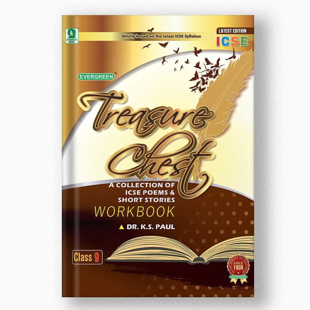 Evergreen Treasure Chest (ICSE Poems & Short Stories) Workbook for Class 9 - Retail Maharaj