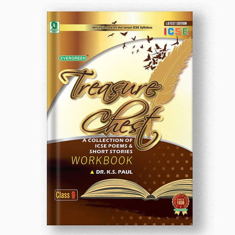 Evergreen Treasure Chest (ICSE Poems & Short Stories) Workbook for Class 9 - Retail Maharaj