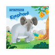 Finger Puppet Board Book - Elephant - Retail Maharaj