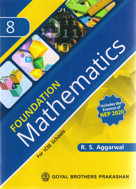 Foundation Mathematics Class 8 (ICSE) NEP 2020 - Retail Maharaj