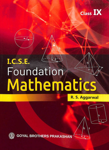 Foundation Mathematics Class 9 : Icse - Retail Maharaj
