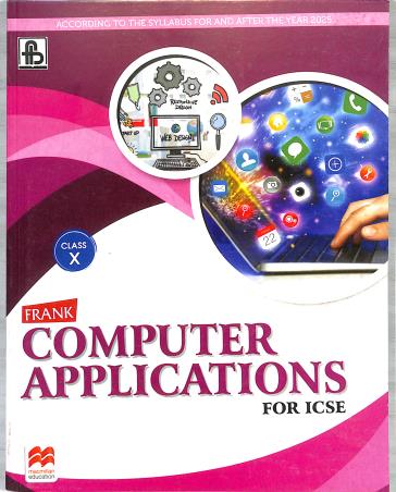Frank Computer Application ICSE Class 10 (2025) - Retail Maharaj