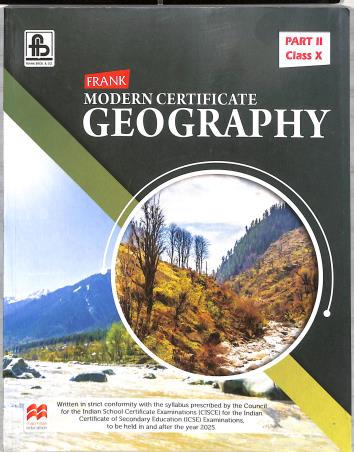 Frank Modern Certificate Geography Class 10 (2025 Edition) - Retail Maharaj