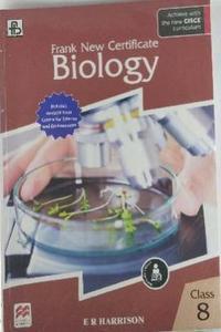 Frank New Certificate Biology For Class 8 - Retail Maharaj