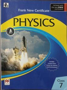 Frank New Certificate Physics For Class 7 - Retail Maharaj