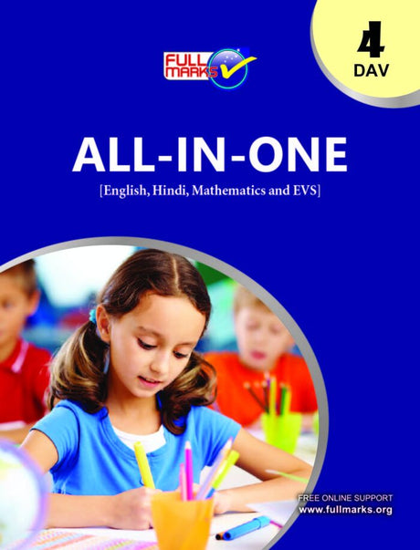Full Marks DAV Guide All in One for Class 4 - Retail Maharaj