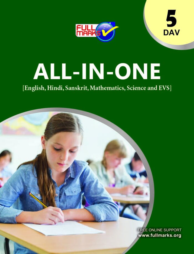 Full Marks DAV Guide All in One for Class 5 - Retail Maharaj