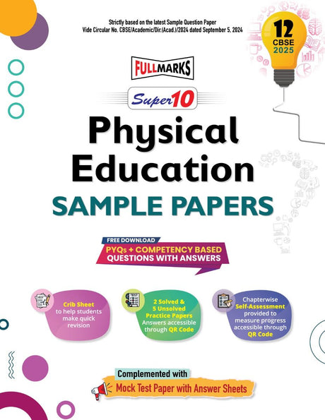 Full Marks Super 10 Sample Papers Physical Education for Class 12 | 2025 Exam - Retail Maharaj